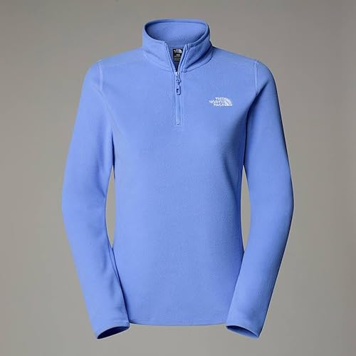 The North Face NF0A89J90YI W 100 Glacier Half Zip Fleece Sweatshirt Damen Virtual Blue Größe M