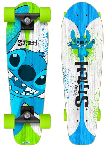 Stamp Skateboard Stitch, blau-grau-grün, 27,5