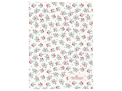 GreenGate Belia Geschirrtuch White 70x50cm