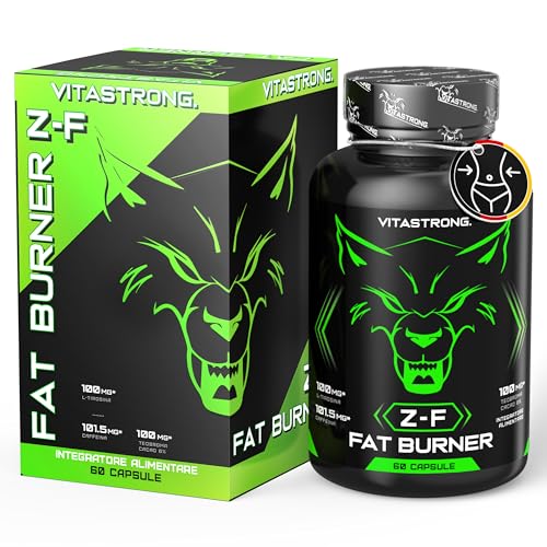 Fettverbrenner Vitastrong Z-F Fat Burner Abnehmen Schnell | Stoffwechsel Beschleunigen Abnehmen tabletten, Fat Burner | Thermogenische Entwässerung für Fettverlust | Damen und Herren Hohe Qualität