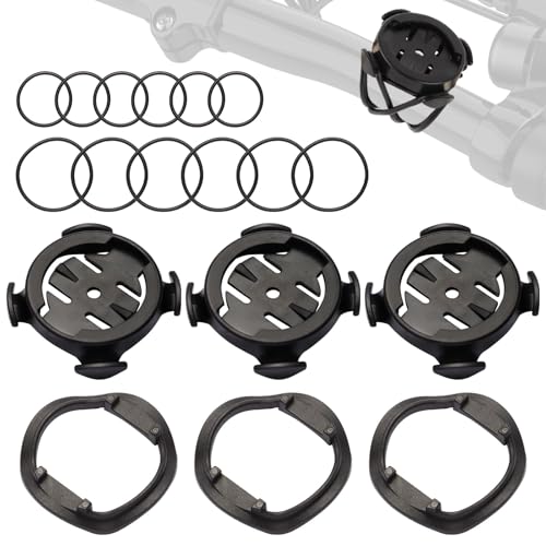 jwtyu 3 Stück Fahrradcomputer Halterung für Garmin Halter Fahrradhalterung für Garmin Edge 200/500/510/520/800/810/1000