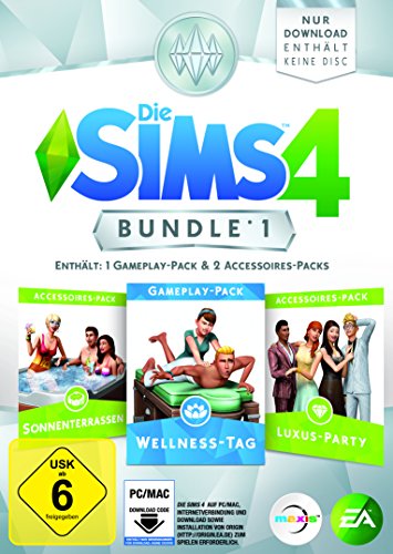Die Sims 4 Wellness-Tag, Sonnenterrassen, Luxus-Party (GP2+SP2+SP1) Bundle PCWin-DLC |PC Download Origin Code |Deutsch