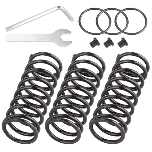 Alriedy 3-teiliges Upgrade-Pedalfeder-Set — Bremspedal Gashebel Kupplung Pedal Feder Kit | Für Logitech G27 G29 G920 G923 Upgrade Mod Bremspedal Federsatz