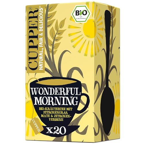 Cupper Bio Kräutertee Wonderful Morning, 20 Beutel, 35 g