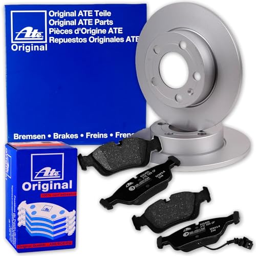 ATE Bremsscheiben 240mm + Beläge vorne passend für 500 500C + KA