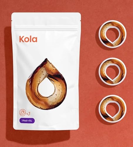 3 x Air Up Duft Pods Original Cola-Geschmack, Zubehör für Trinkflasche, aromatisierte Pod/Pads, 0 Kalorien, kein Zucker (Cola)