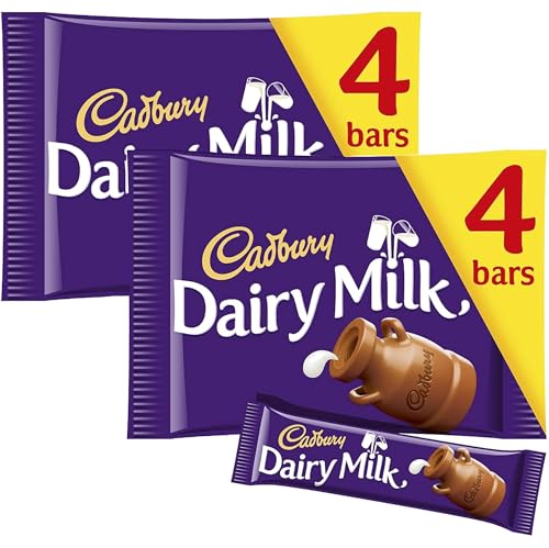Dairy Milk 2er Set (2x108,8g) Vollmilchschokoladenriegel – Doppelpack zusammengestellt durch Pikaflor