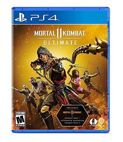 Mortal Kombat 11 - Ultimate Edition (Includes Kombat Pack 1 & 2 + Aftermath Expansion) PS4
