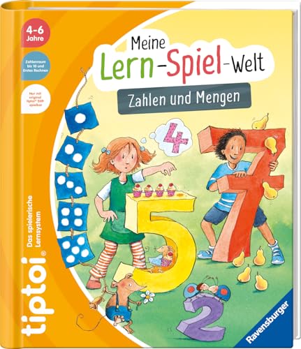 tiptoi® Meine Lern-Spiel-Welt: Zahlen und Mengen, Buch zum Zahlen lernen ab 4 Jahre