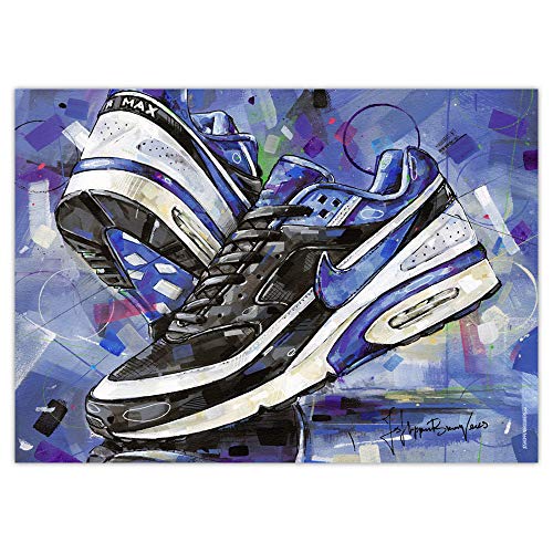 Nike Air Max Classic BW Kunstdruck Persian Violet (50 x 70 cm) *ungerahmt