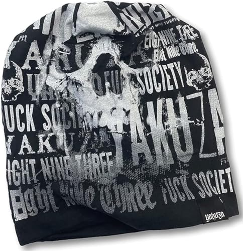 Yakuza Beanie DARK SKULL 19301 schwarz