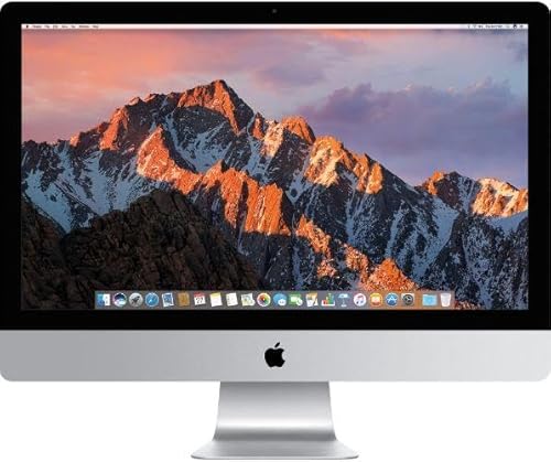 Apple iMac 2017 Mit Intel Core i5 (27-Zoll, 8GB RAM, 2TB Speicher SSD) Silber (Generalüberholt)