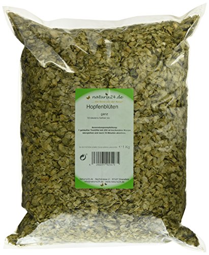 Naturix24 Hopfenblüten ganz - Beutel, 1er Pack (1 x 1 kg)