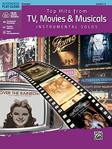 Top Hits from TV, Movies & Musicals Instrumental Solos: Trumpet (incl. CD): Trumpet, Book & Audio/Software/PDF (Top Hits Instrumental Solos)
