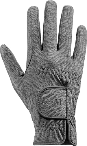 Uvex Sportstyle - dehnbarer Reithandschuh für Damen und Herren - exzellenter Grip & strapazierfähig - touchscreenfähig - Anthracite - 7.5