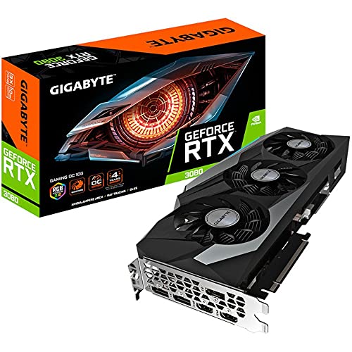 Gigabyte GeForce RTX 3080 Gaming OC 10GB GDDR6X Grafikkarte, GV-N3080GAMING OC-10GD