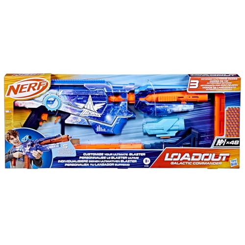 Nerf Loadout Galactic Commander Blaster und 48 N1 Darts