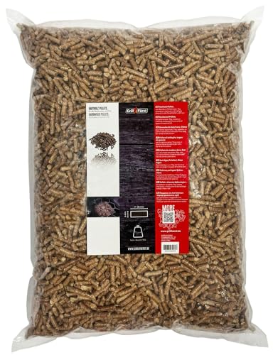 Grillfürst Holzpellets Kirsche 9 kg - 100% Hartholz Grillpellets für Pelletgrill und Pelletsmoker, Kirschbaumholzpellets zum Räuchern mit mildem Aroma, ohne künstliche Zusätze