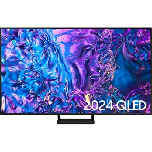 Samsung QLED Q70D 75 Zoll (191 cm) Fernseher TV mit Quantum Prozessor 4K, 100% Farbvolumen,AI Upscaling, Tizen OS, Smart TV, 75Q70D, [2024]