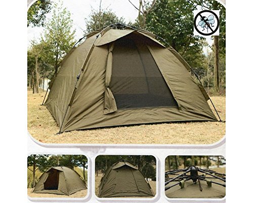 Q-Tac Ruck Zuck Bivvy, 2 Mann Angelzelt, Karpfenzelt, DAS ORIGINAL 250 x 250 cm