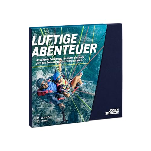 JOCHEN SCHWEIZER Geschenkbox Luftige Abenteuer, an ca. 212 Standorten, Erlebnis-Gutschein für 1 Person