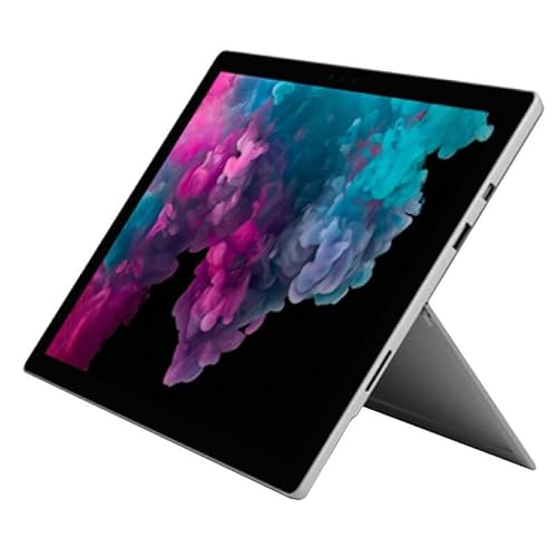 2018 Microsoft Surface Pro 6 mit Intel Core i5-8250U (12,3-zoll, 8GB RAM, 256GB SSD) Platin (Generalüberholt)
