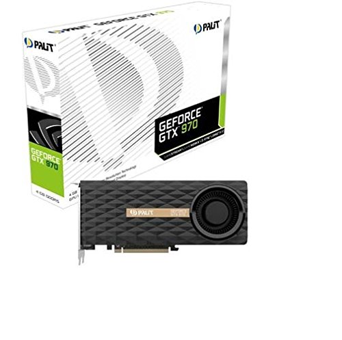 Palit GTX970 Grafikkarte (4GB GDDR5, PCI Express 3.0 x16, DVI, Mini-HDMI, 3x Mini DisplayPort)