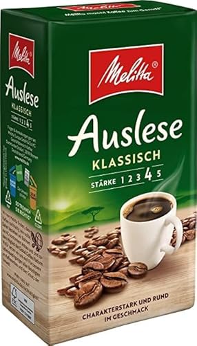 Melitta Auslese klassisch Filterkaffee 12x 500g (6000g) - Melitta Café gemahlen