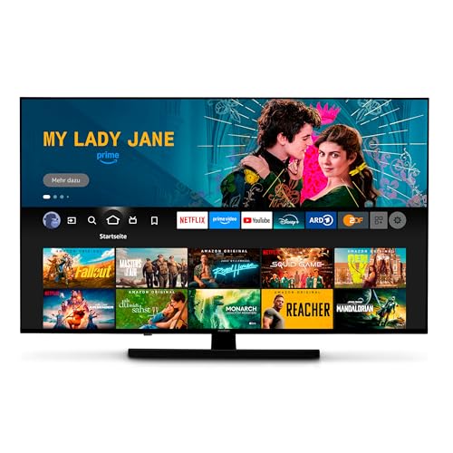 MEDION 125,7 cm (50 Zoll) QLED Fernseher (Fire TV, 4K Smart TV, Dolby Vision HDR, Dolby Atmos, Prime Video, Bluetooth, DVB-T2, MD 850800)