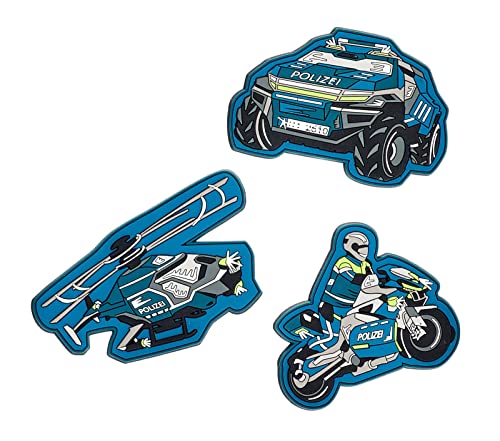 DerDieDas Wechselbuttons 3-TLG. Blue Speed