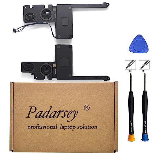 Pardarsey Interne Ersatz Lautsprecher-Set, Links und rechts, kompatibel für MacBook Pro 15 Zoll Retina A1398 (Mitte 2012, Anfang 2013) 2014 2015