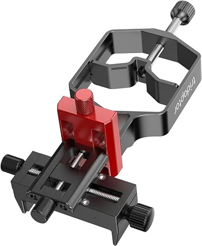 TRIDAPTOR Move Shoot Move: Hochpräziser 3-Achsen-Digitaladapter zum Anschluss von Smartphones an Teleskope, Monokular und Fernglas