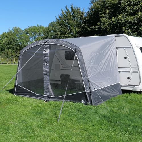 your GEAR Otranto Air - Aufblasbares Sonnendach 380x250 cm, 5000mm Wassersäule, Ideal für Wohnwagen & Wohnmobile, Sonnenschutz