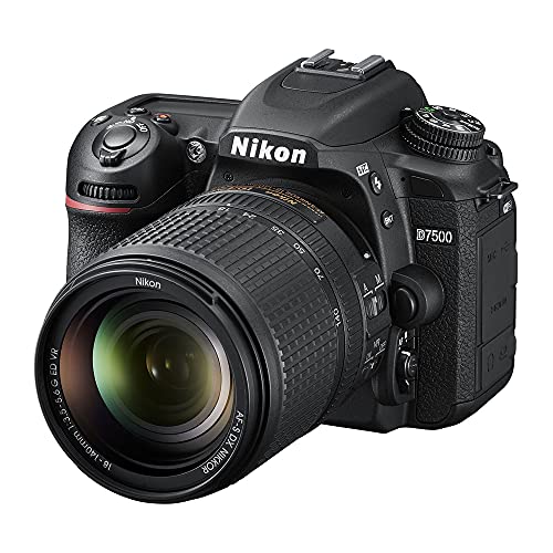 Nikon D7500 Digital SLR im DX Format mit Nikon AF-S DX 18-140mm 1:3,5-5,6G ED VR (20,9 MP, EXPEED 5-Prozessor, AF-System mit 51 Messfeldern, ISO 100-51.200, 4K UHD Video incl. Zeitraffer )
