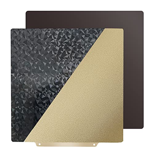 IdeaFormer PEO PEI Druckplatte 310x310 mm, Doppelseitig PEO PEI Magnetische Spring Steel Druckbett für Creality CR-10, für Artillery Sidewinder X1, Sidewinder X2, für Anet A8 Plus, für Voron 300