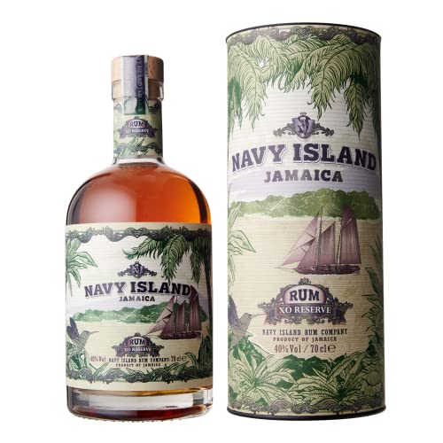 Navy Island | XO Reserve - Jamaica Rum | 700 ml | 40% Vol. | Absolut natürlicher Geschmack | Blend aus ausgewählten Rums | Intensive Reifung in Ex-Bourbon Fässern