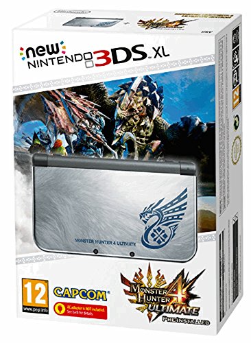 New Nintendo 3DS XL silber inkl. Monster Hunter 4 Ultimate