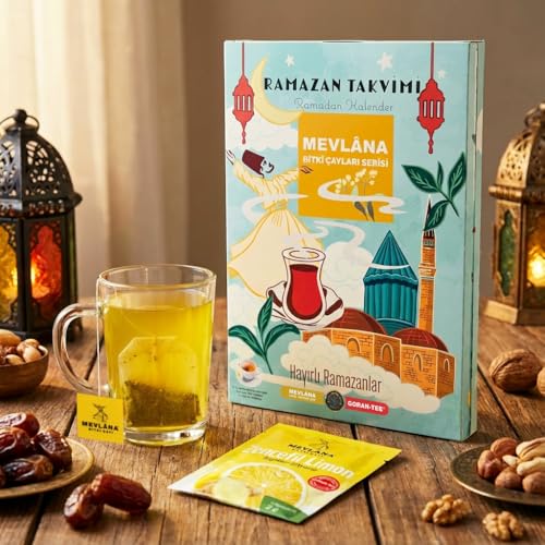 Goran Tee – Mevlana Ramadan Tee-Kalender | Kräutertee Mischung | 90 Beutel
