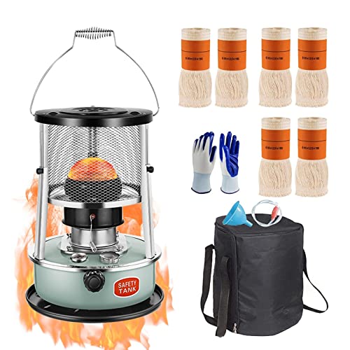 4.5L Petroleumofen Für Innenräume, Tragbare Heizung Energiesparende, Petroleumheizung Camping, Mobile Heizung Ohne Strom, Für Camping Zeltheizung Kochen Eisfischen Wandern