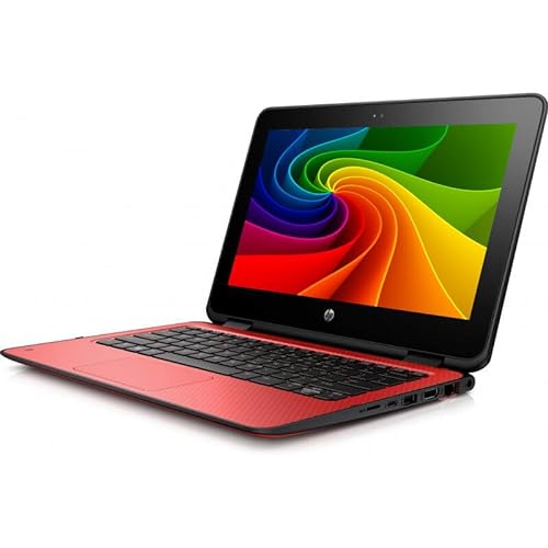 HP Business Laptop Notebook ProBook X360 11 G1 Pentium N4200 8GB 256GB SSD 1366x768 Touchscreen Windows 10 (Red) (Generalüberholt)