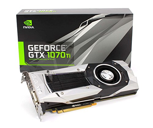 NVIDIA Geforce GTX 1070 Ti 8 GB GDDR5 Grafikkarte Gaming VR Founders Edition (FE)
