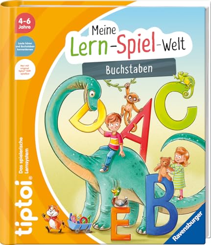 tiptoi® Meine Lern-Spiel-Welt - Buchstaben, Buch für Kinder ab 4 Jahre zum ABC lernen