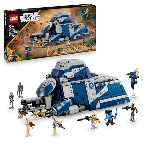 LEGO Star Wars: The Clone Wars MTT der Separatisten in der Schlacht von Felucia - Spielzeug mit Lichtschwert - Kinder Geschenk für Jungen und Mädchen - Modellbau zum Ausstellen und Sammeln - 75435