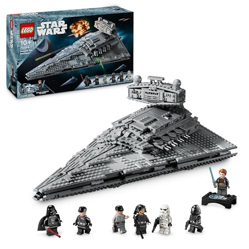 LEGO Star Wars 75394 Imperialer Sternzerstörer – Raumschiff-Spielzeug mit detailliertem Innenraum und 7 Minifiguren – Geburtstagsgeschenk für Jungs ab 10 Jahren und Erwachsene Fans