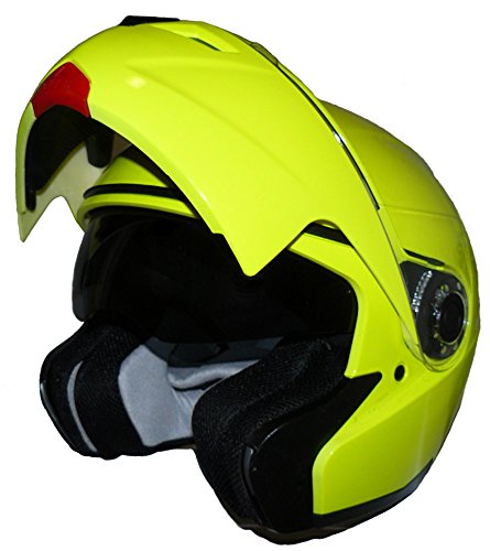 protectWEAR Klapphelm Motorradhelm mit integrierter Sonnenblende KH-H910-NEO - XL