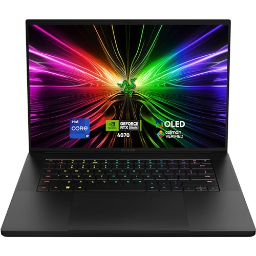 Razer Blade 16 (2024) - 16 Zoll Gaming-Laptop - NVIDIA Geforce RTX 4070 - Intel i9-14900HX - 16