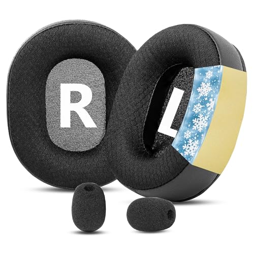 Stealth 700 Ohrpolster Ersatz für Turtle Beach Ear Force Stealth 450, 700, 420X, 600, 500P, PX5, PX3, X12, Ear Force XO Seven Gaming Headset Kopfhörer, Ersatz-Ohrpolster Kissen (Kühlgel-Schicht)