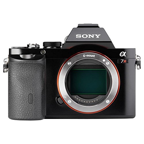 Sony Alpha 7R E-Mount Vollformat Digitalkamera ILCE-7R (36,4 Megapixel, 7,6cm (3 Zoll) LCD Display, BIONZ X, 2,3 Megapixel OLED Sucher, 35mm Vollformat Exmor CMOS Sensor, NFC, nur Gehäuse) schwarz