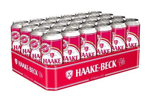 Haake Beck Pils Dosenbier, EINWEG, Pils Bier (24 x 0.5 l Dose)