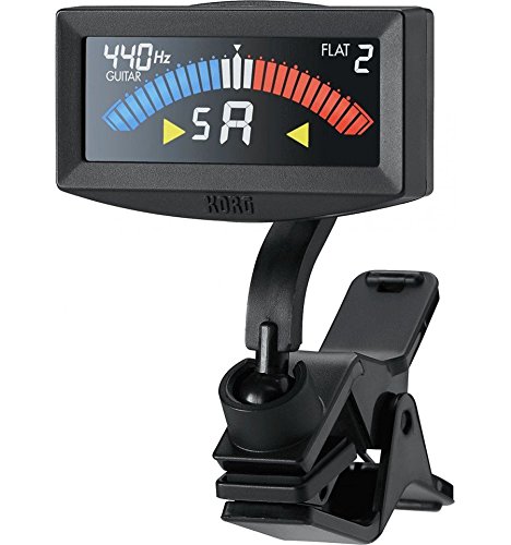 KORG AW-4G-BK PitchCrow-G Clip-On Stimmgerät (Gitarre/Bass) schwarz